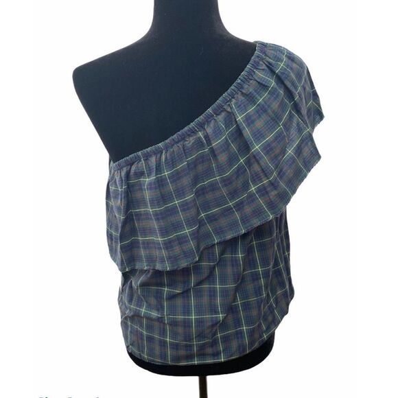 Bailey 44 Cotton  Plaid Top - Picture 4 of 8